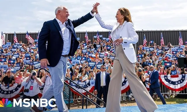 Trump liegt dat Kamala verzint dat er mensen komen op haar rally's