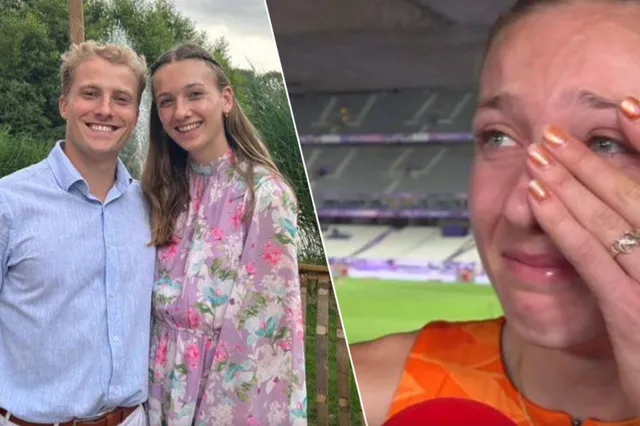 “Hij is alles voor mij”, zegt huilende Femke Bol over vriend Ben Broeders