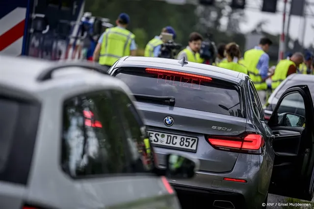 Maandag drukte verwacht op wegen bij de grens om Duitse controles