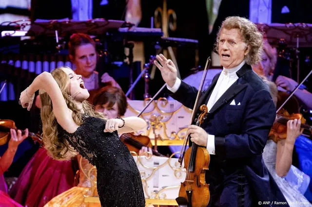 Beelden van André Rieu en Emma Kok duiken op in Trumpfilmpje