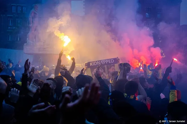 Onrustig in centrum Amsterdam na wedstrijd Ajax-Maccabi