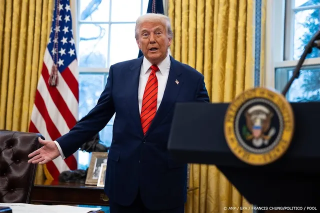 Trump: iedereen is dol op plan voor Gaza