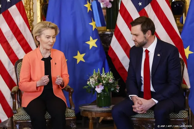 Von der Leyen hamert in gesprek met Vance op eerlijke handel