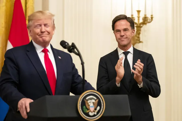 Rutte kiest de kant van Trump
