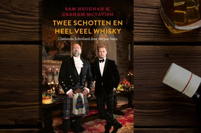 Outlander acteurs komen met nieuw whiskyboek: Twee schotten en heel veel whisky