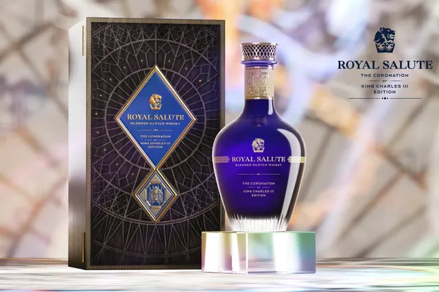 Dit is de speciale Royal Salute whisky voor koning Charles III