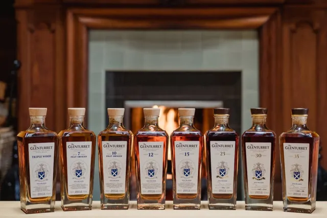 Glenturret whisky komt met acht nieuwe whisky’s waaronder het 2023 kernassortiment