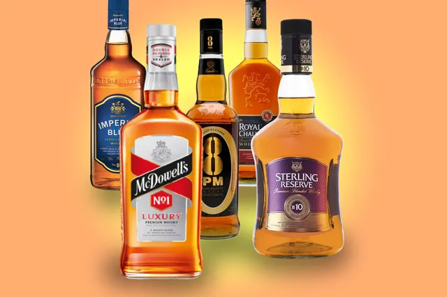 Dit is de top 10 best verkochte whisky’s uit India