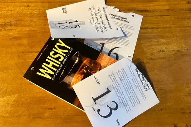 Nieuwe whiskyscheurkalender 2024 al te bestellen
