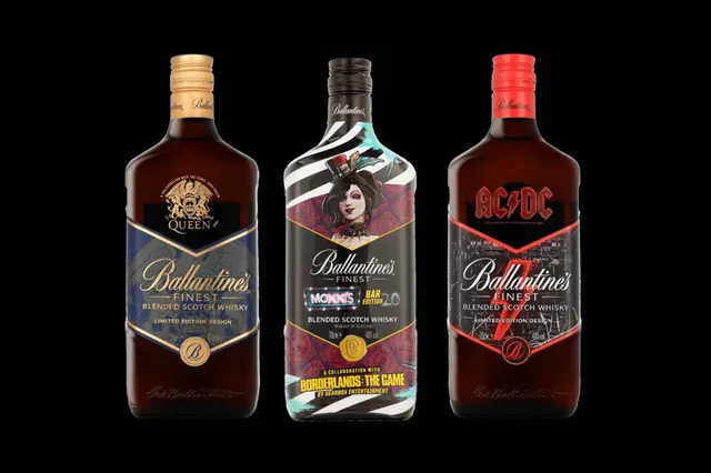 Speciale uitgaves van Ballantine’s te koop: Queen en AC/DC