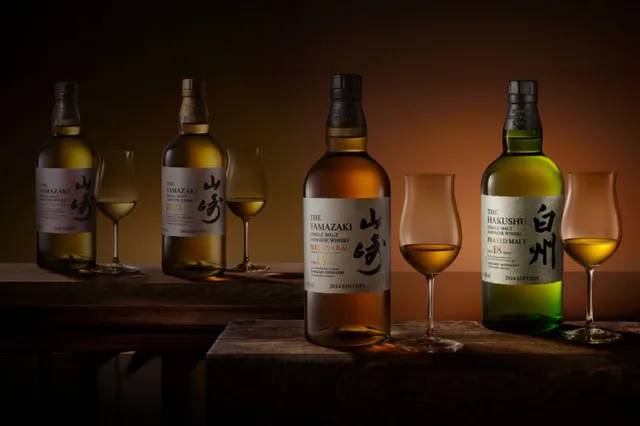 Deze vier exclusieve Japanse single malt whisky's vormen de nieuwe Suntory collectie