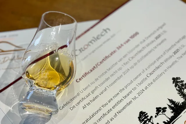 Harry Potter van Havelte tovert een prachtige nieuwe whisky