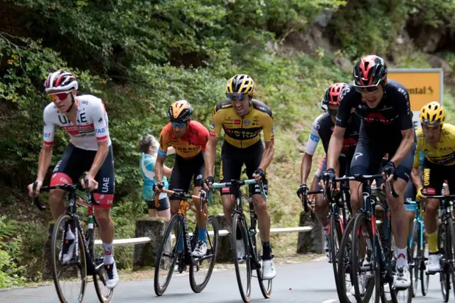 Actiebeeld Tour de France