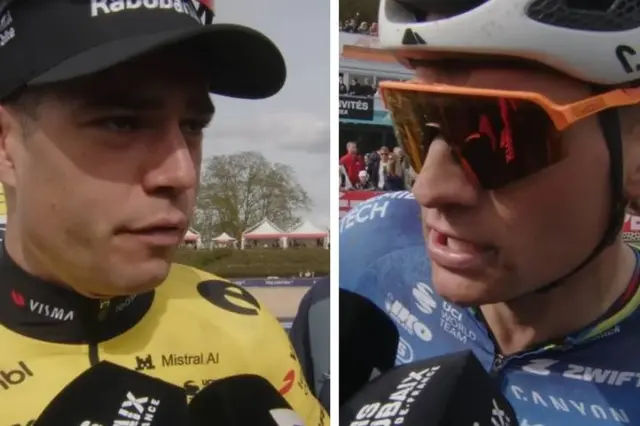 Wout van Aert en Mathieu van der Poel