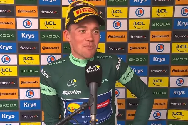 Mads Pedersen groene trui