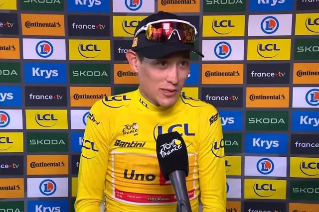 Torstein Traeen gele trui