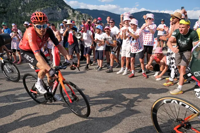 Actiebeeld Tour de France