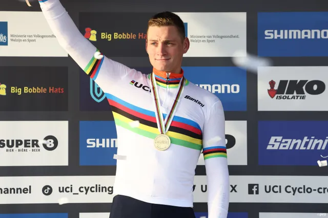 "In het cyclocross heb ik niet veel meer te winnen" - Zesde wereldtitel voor Mathieu van der Poel in Tabor