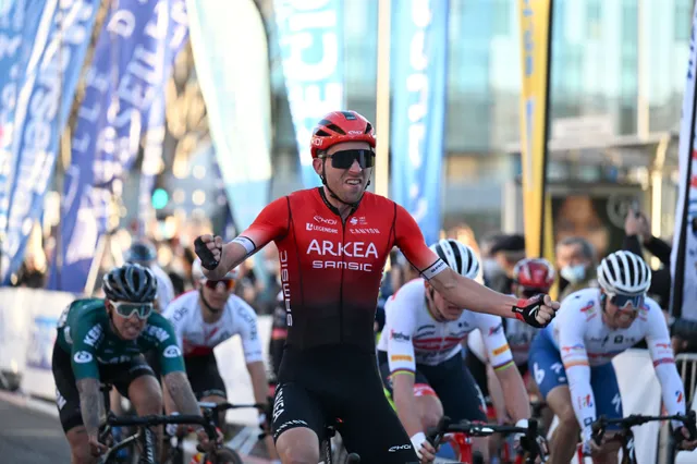 Amaury Capiot wint vierde etappe Tour of Oman - Belg achterhaalt Schelling en De Pretto na ingekorte etappe