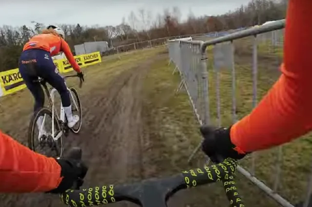 VIDEO: Puck Pieterse verkent parcours van Wereldkampioenschappen Cyclocross in Tabor