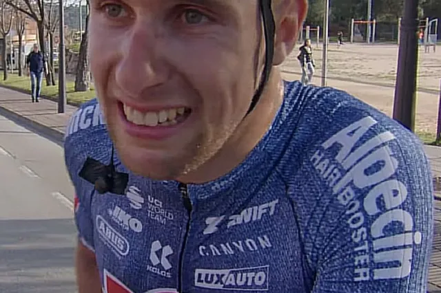 "Om in mijn eerste jaar in de WorldTour een etappe te winnen is echt mooi" - Axel Laurance boekt grootste overwinning uit zijn carrière in de Volta a Catalunya