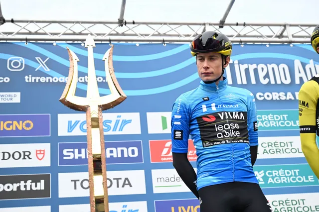 Jonas Vingegaard stelt eindwinst veilig, Jonathan Milan pakt winst in slotetappe Tirreno-Adriatico