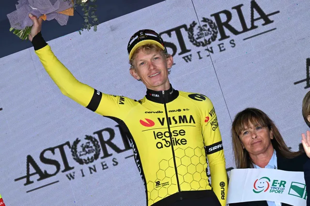 Team Visma | Lease a Bike geeft ook in tijdrit Tour de Romandie weer niet thuis: "We hadden misschien iets meer verwacht"