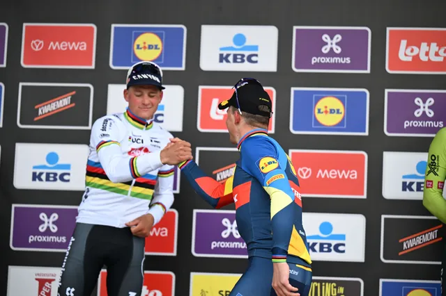 "Mathieu van der Poel was vandaag gewoon veel beter dan de rest van ons" - Mads Pedersen eerlijk na Parijs Roubaix