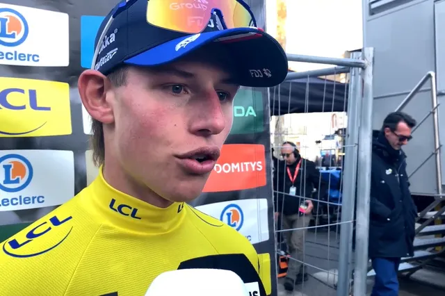 "Het wordt steeds beter dit seizoen" - Laurence Pithie in Gele Trui na etappe 2 van Parijs-Nice