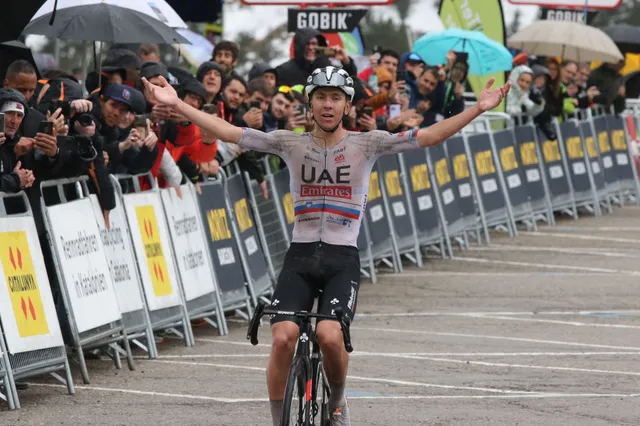 UCI Wereldranglijst update: Tadej Pogacar stevig aan de leiding, Jasper Philipsen stijgt naar plek vijf en Van der Poel daalt één plekje ondanks successen in E3 en Gent-Wevelgem