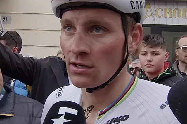 "Hier had ik als kind nooit van kunnen dromen" - Mathieu van der Poel 'sprakeloos' na verbluffende overwinning in Parijs-Roubaix