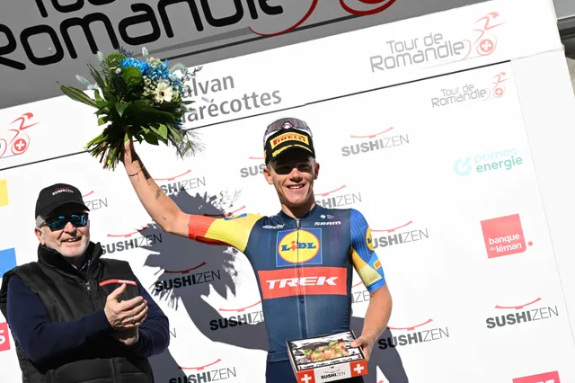 "Dit is de mooiste overwinning uit mijn carrière" - Thibau Nys emotioneel na indrukwekkende ritzege in de Tour de Suisse