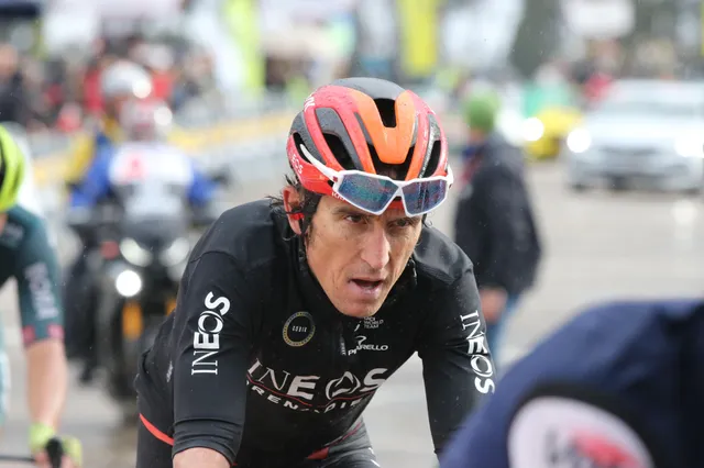 "Het was weer als 'Old School G'" - Adam Blythe onder de indruk van Geraint Thomas na gedurfde late aanval in derde etappe Giro d'Italia