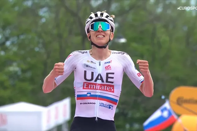 VIDEO: Hoogtepunten van spannende 2e etappe  in Giro d'Italia 2024 als Tadej Pogacar het roze stevig in handen neemt