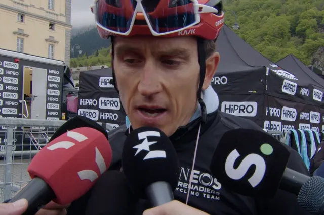 "Het was gewoon een dom foutje" - Geraint Thomas komt ten val maar houdt hoop op podiumplaats levend in Giro d'Italia 2024
