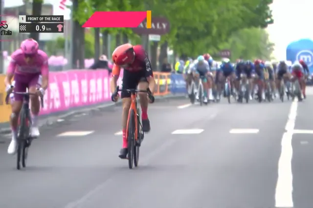 VIDEO: Spannende finale in derde etappe van de Giro d'Italia 2024 met onverwachte aanval van Tadej Pogacar en Geraint Thomas