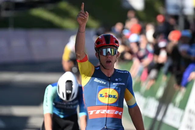 Sven Nys is trots op de sterke klimprestatie van zijn zoon Thibau Nys in Tour de Hongrie: "Elke dag verlegt hij zijn grenzen".