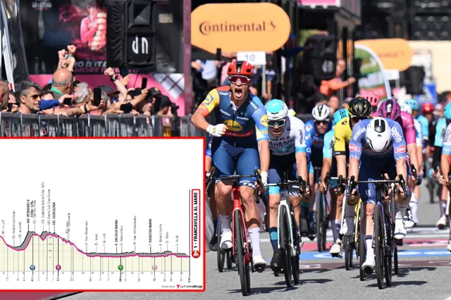 VOORBESCHOUWING | Giro d'Italia 2024 etappe 11 - Jonathan Milan en Tim Merlier gaan de strijd aan in massasprint