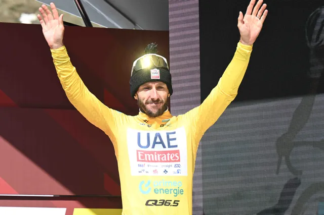 Algemeen klassement Ronde van Zwitserland na etappe 5: Adam Yates en Joao Almeida op een en twee voor UAE Team Emirates