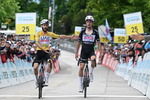 Ronde van Zwitserland 2024 8e etappe Algemeen Klassement Update | Adam Yates wint voor Joao Almeida en Mattias Skjelmose