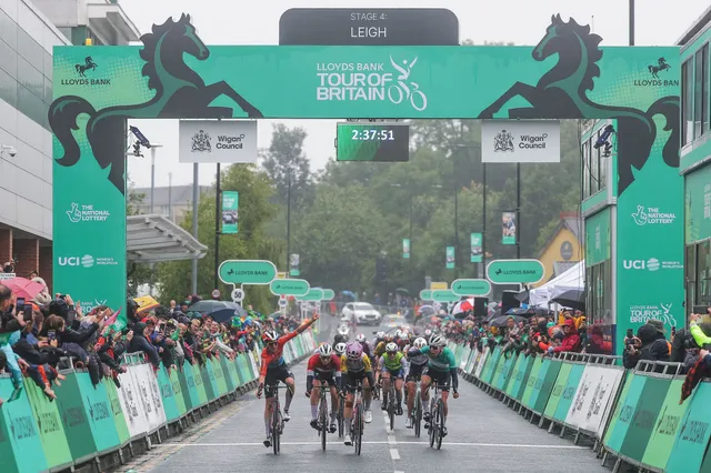 Geen zege voor SD Worx in Tour of Britain na rampzalige vierde etappe, maar Lotte Kopecky behaalt eindzege