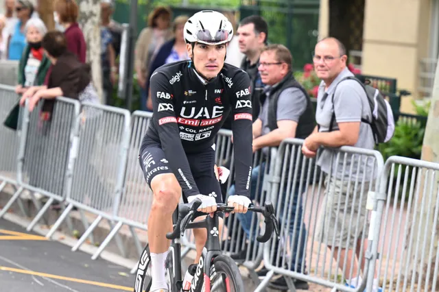 Juan Ayuso verlaat Criterium du Dauphine na valpartij om Tour de France niet in gevaar te brengen