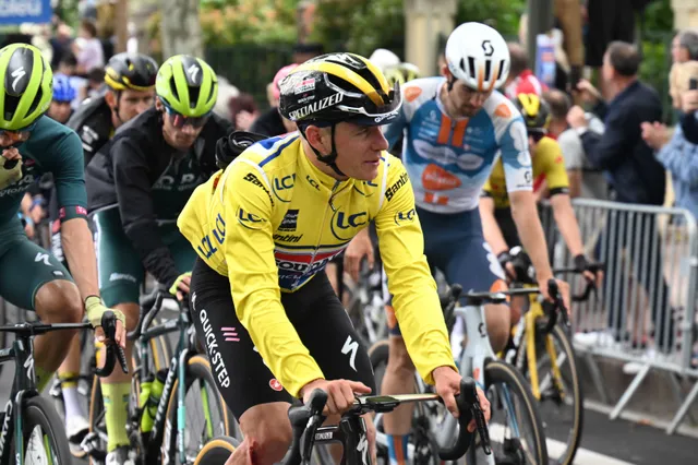"Er waren gasten die er veel erger aan toe waren" - Remco Evenepoel blessurevrij na valpartij in het Critérium du Dauphiné