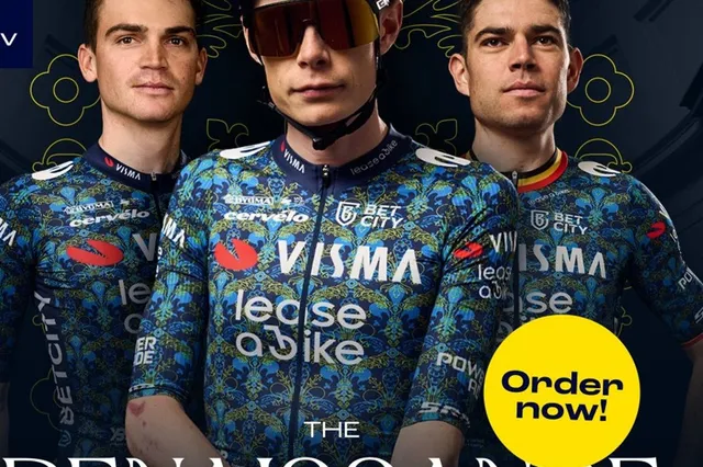 VIDEO: Team Visma | Lease a Bike onthult nieuw 'Renaissance' shirt voor Tour de France 2024