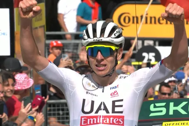 "Ik wilde hard toeslaan vandaag" - Tadej Pogacar verplettert concurrentie in Tour de France en wint 50 seconden op Jonas Vingegaard in de eerste bergproef