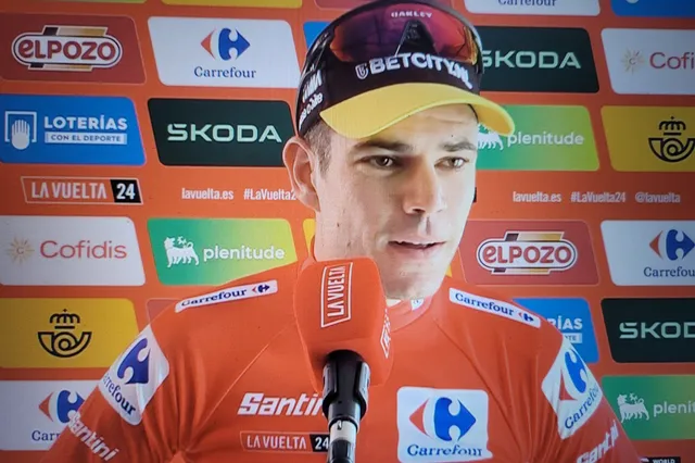 "Dat is meer dan een troostprijs" - Wout van Aert grijpt wederom naast de ritzege maar neemt genoegen met rode trui in Vuelta a Espana