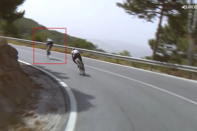 VIDEO: Enric Mas weet op wonderbaarlijke wijze rampzalige valpartij te voorkomen tijdens afdaling in etappe 9 van de Vuelta a Espana