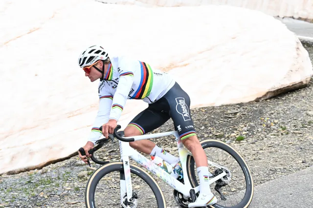 VIDEO: Mathieu van der Poel laat zien hoe hij met de fiets omgaat met het Europees kampioenschap voor de deur