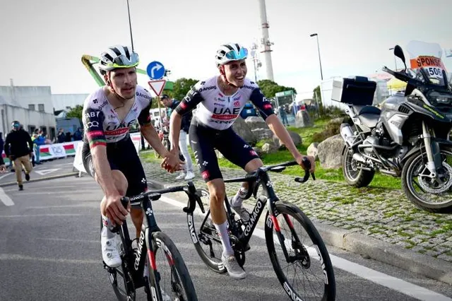 Joao Almeida toont teamgeest op Alto da Foia: "Ik viel uit respect pas aan het einde aan toen ik me realiseerde dat Christen de overwinning al op zak had"