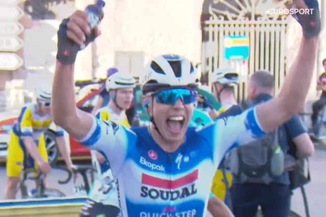 Spectacle in Northampton! Brave breakaway riders seem to make it, but sprint is again for Magnier